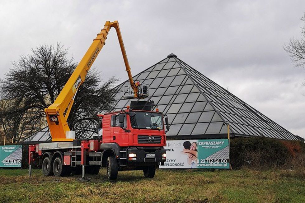 WUMAG WT 450    WYSOKOŚĆ ROBOCZA 45m